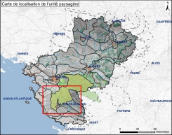 Carte de localisation de l'unité paysagère (partie Sud) en grand format (nouvelle fenêtre)