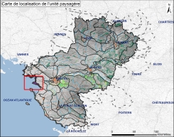 Carte de localisation de l'unité paysagère (partie Sud) en grand format (nouvelle fenêtre)