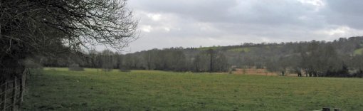 Une fermeture par boisement des coteaux de la vallée du ruisseau de la Chalandière qui limite les perspectives (Mauves-sur-Loire) en grand format (nouvelle fenêtre)