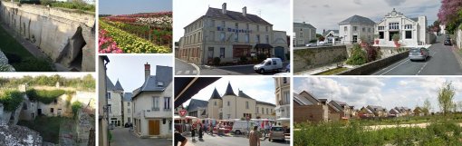 Ambiances de la ville de Doué-La-Fontaine marquée par le grison et les troglodytes de plaine en grand format (nouvelle fenêtre)