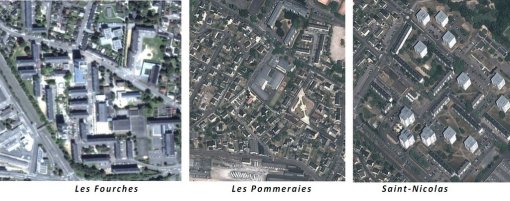 Dans les années 1960, l'architecture moderne constitutive des quartiers de grands ensembles contribue à modifier le paysage de la ville (Source : Rapport de Présentation – Plan Local d'Urbanisme de Laval - 2015) en grand format (nouvelle fenêtre)