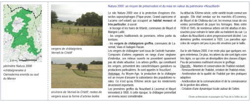 Un moyen de préservation et de mise en valeur du patrimoine Nouzillard (source : Charte du Pays de la Vallée du Loir) en grand format (nouvelle fenêtre)