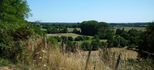 Belvédère sur l'unité paysagère qui s'étend au pied du coteau de la Sarthe (Voivres-lès-Le-Mans) en grand format (nouvelle fenêtre)