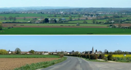 Neuville-sur-Sarthe & Teillé : bourgs de plaine en grand format (nouvelle fenêtre)