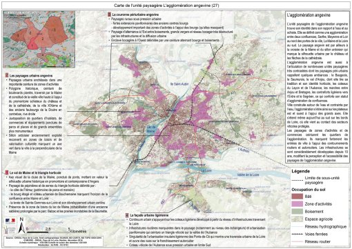 Carte de l'unité paysagère de l'agglomération angevine en grand format (nouvelle fenêtre)