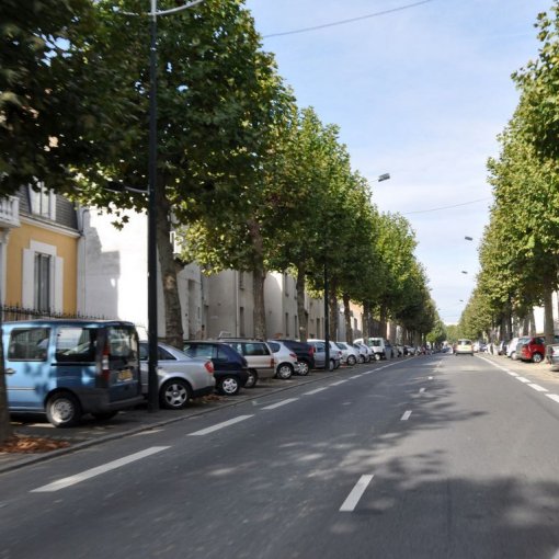 Des grands alignements qui caractérisent les boulevards de ceinture (Nantes) en grand format (nouvelle fenêtre)