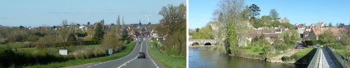 Beaumont-sur-Sarthe et Fresnay-sur-Sarthe : bourgs de coteaux en grand format (nouvelle fenêtre)