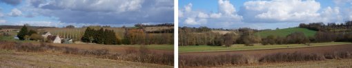 Ambiances végétales de la vallée de l'Anille associant boisements, ripisylve et lignes bocagères (Saint-Gervais-de-Vic) en grand format (nouvelle fenêtre)