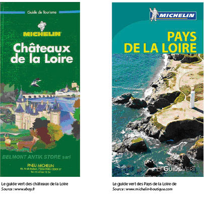 Éditions du Guide vert : passage des châteaux de la Loire aux Pays de la Loire