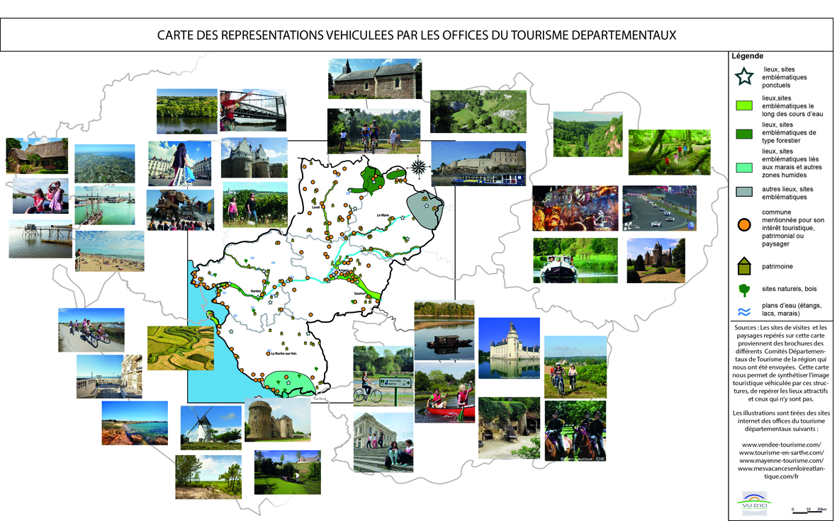 Cartographie des représentations touristiques