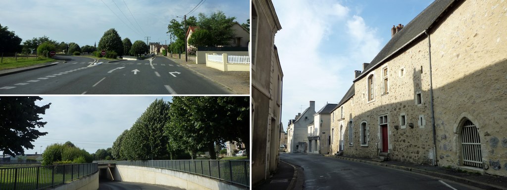 Impact de la voie ferrée lié à la construction de tunnels sous la voie pour assurer les continuités viaires dans la composition urbaine de Morannes