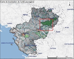 Carte de localisation de l'unité paysagère (partie Ouest) en grand format (nouvelle fenêtre)
