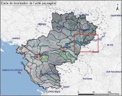 Carte de localisation de l'unité paysagère (partie Est) en grand format (nouvelle fenêtre)