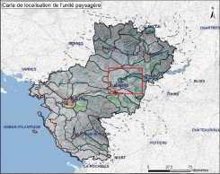 Carte de localisation de l'unité paysagère (partie Ouest) en grand format (nouvelle fenêtre)
