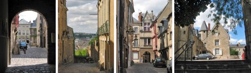 Entre maisons à colombages et demeures renaissance, un paysage urbain intimiste et historique dans le vieux Mans en grand format (nouvelle fenêtre)